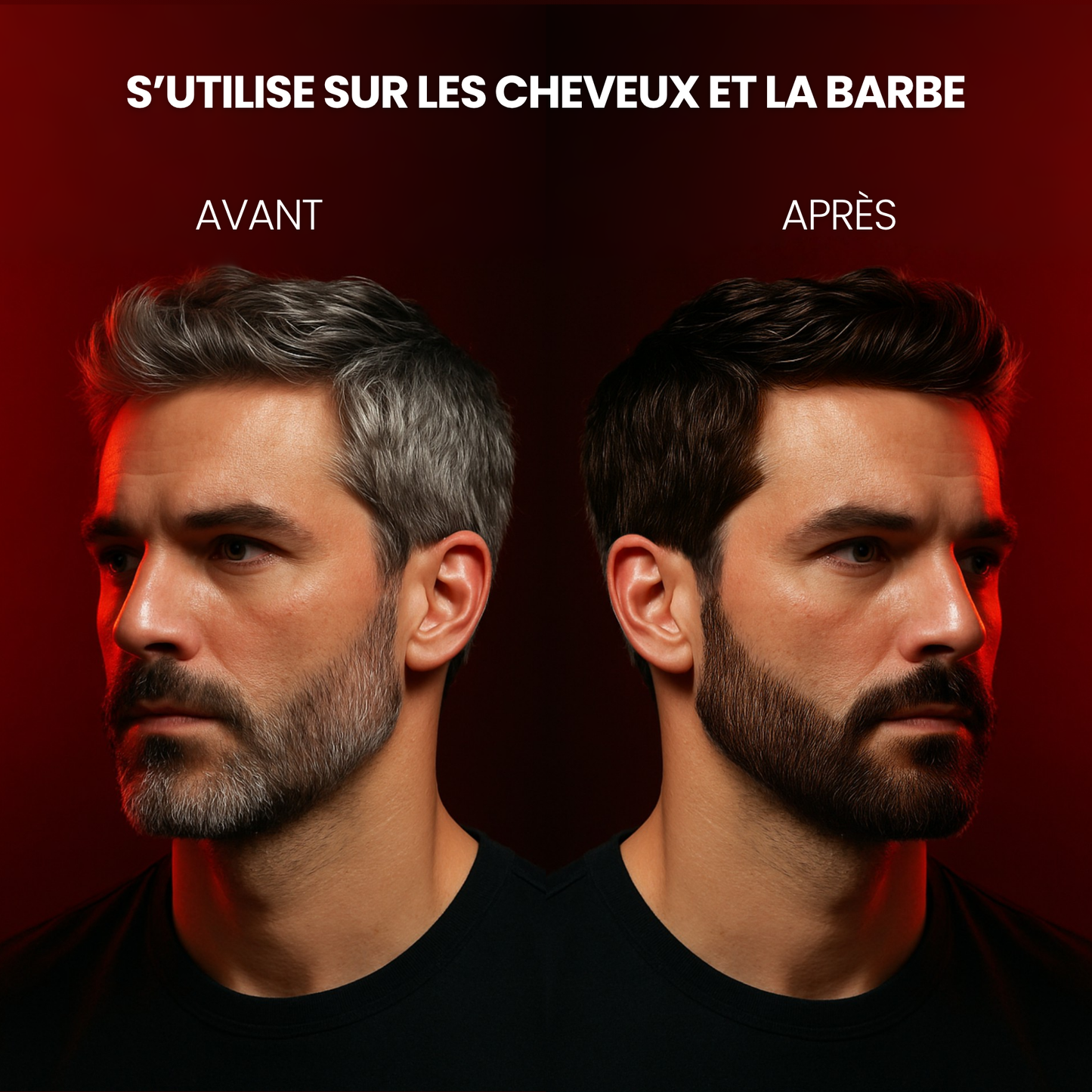 Shampoing colorant instantané Homme